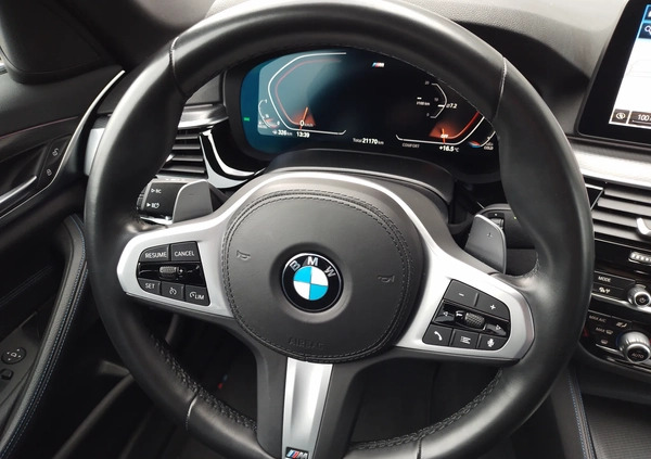 BMW Seria 5 cena 214900 przebieg: 21000, rok produkcji 2021 z Piekary Śląskie małe 407